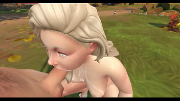 Beautiful PerkyTitty Model Fucks Painter Outdoors