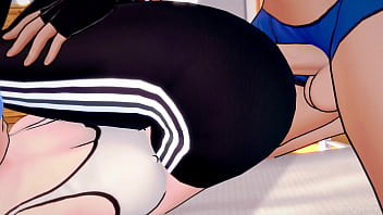 Rem (re-zero) sex with sport outfit