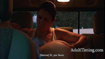 Ferocious Les MILF Devours Her Date (Spanish Subs)