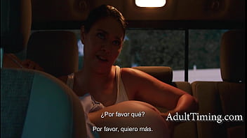 Ferocious Les MILF Devours Her Date (Spanish Subs)