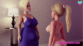 Huge Dick SHEMALE MILF &amp_ Little Dickgirl ◉ 4K 60 FPS ANAL Cartoon