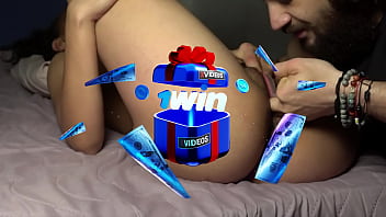 He eats my pussy until I reach orgasm and ends up spanking me very hard. Loud Moaning