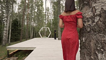 Fucking wedding.Part 3.Slutty slut fucks a priest before her friend'_s wedding
