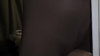 Sissyboy crossdressing to nice pussy rubbing a cock