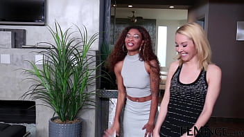 FEMINGE 4K - Interracial Amateurs Are Pussy Rubbing Each Other