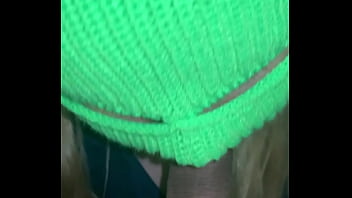 My friend&#039_s Mom sneaks out at night to play with my cock. real homemade blowjob