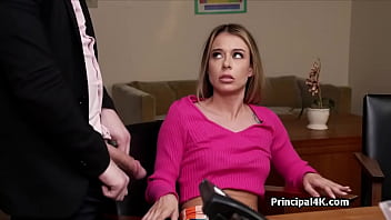 Principal fucks soccer mom using dildo after bj