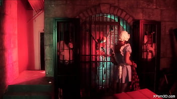 Bondage BDSM Dungeon Slave Girl Face &amp_ Pussy Fucked Hard by two Slaves with huge dicks | Natalie Di Angelo TEASER | Full HD 1080p MP4