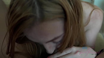Vacation and touching amateur redhead Megan Winters before she plays with cock and takes it doggystyle