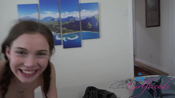 Super hot Venus Vixen in pigtails sucking that meat pipe and riding it hard (hairy pussy)