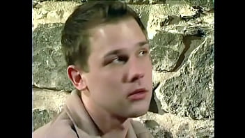 Hungry bottom guy get dominated and ass destroyed with fat dildos by czech twink master