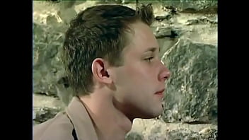 Hungry bottom guy get dominated and ass destroyed with fat dildos by czech twink master