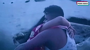 Hot Indian Couple Having Fun On Beach Side 1