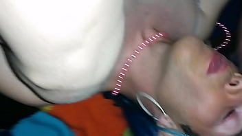 Ninatravpute CD teen sexy bais&eacute_e par une grosse bite de sperme anal barback, Nina Caliente