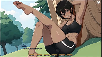 Tomboy Sex in Forest [ HENTAI Game ] Ep.4 FIRST TIME ANAL for my cute girlfriend !