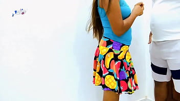 Indian Desi Bhabhi get caught to Stepbrother while online sex video call