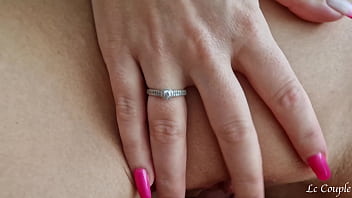 Husband woke up horny in the morning and started to touch his wife, which continued with fucking and ended with huge cumshot