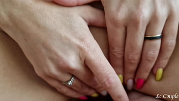 Husband woke up horny in the morning and started to touch his wife, which continued with fucking and ended with huge cumshot