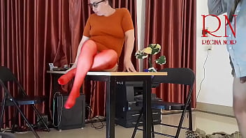Monday in the office. Employee without panties. Tease, lick pussy, suck dick in the office. Naughty office. c23