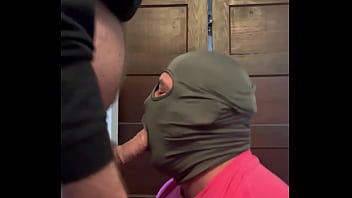 Pantyhose cock sucker