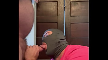 Pantyhose cock sucker