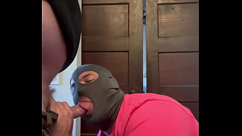 Pantyhose cock sucker