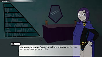 18titans part 3 - Cumming on Starfire&#039_s ass