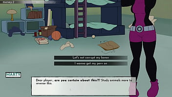 18titans part 3 - Cumming on Starfire&#039_s ass