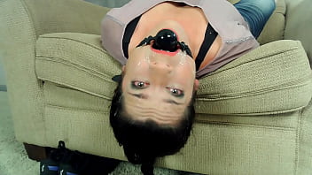 Stepmom'_s "_Deepthroat Ballgag"_ Challenge