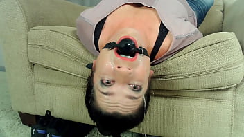 Stepmom&#039_s &quot_Deepthroat Ballgag&quot_ Challenge