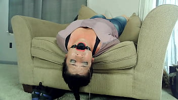 Stepmom'_s &quot_Deepthroat Ballgag&quot_ Challenge
