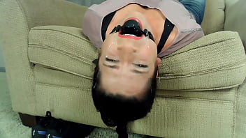 Stepmom'_s "_Deepthroat Ballgag"_ Challenge