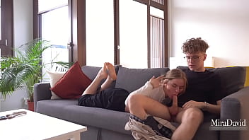 Real Amateur Sextape - Young Couple Mira David