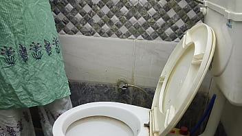 Indian beautiful Fucked step mother naughty stepson alone at home fuck cum in mouth in washroom real orgasam hindi audio