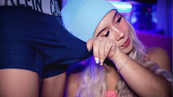 My friend&#039_s cock couldn&#039_t resist getting hard while I play with it