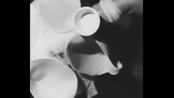 A Black and White Film - Shooting My Load To My Wife&rsquo_s DD Bras - Compilation Cum Tribute to her Asian Busty Natural Tits Fleshlightman1000