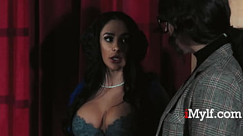 Latina MILF From Afterlife Offers StepDaughter'_s Innocent BF A Threesome With Her &amp_ Her Assistant To Soothe His Heart | iMylf