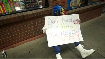 Luna Lark Helps A Homeless Man Out By Taking Him To A Hotel And Giving Him Some Warm Fat Pussy