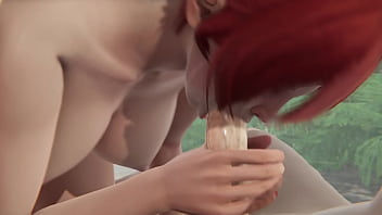 Anime girl with a big ass getting fucked in a bathhouse l 3D hentai uncensored porn parody