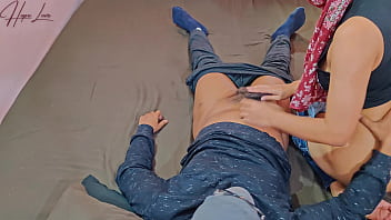 Hot Malaysian Stepsister Helps Stepbro to Release Stress From Work.