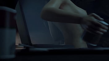 She didn&#039_t expect a big cock to come to her. 3d animated hardsex