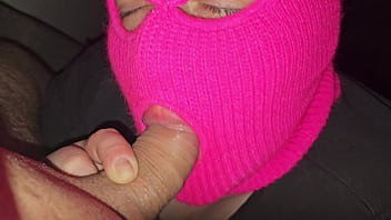 Close up of pulsating cum in a young woman&#039_s mouth (horny lady)?