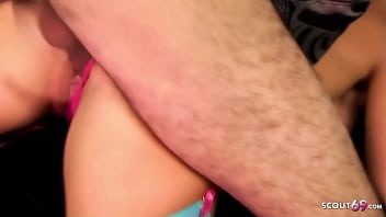 Dirty Talk Call while Cheating Fuck - Blonde Wife Mel Rook have Rough Sex