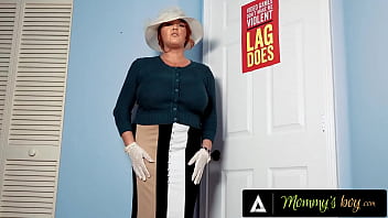 MOMMY'_S BOY - POV Your Conservative Christian Redhead Stepmom Gets Lustful At The Sight Of Your Dick