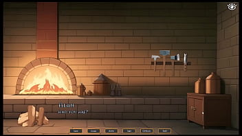 Tomboy Love in Hot Forge [ Hentai Game ] Ep.1 she is masturbating while thinking of you !