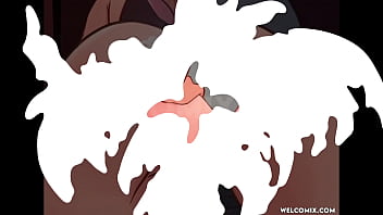 The best cumshots of The Naughty Home Animation! Hentai porn animation