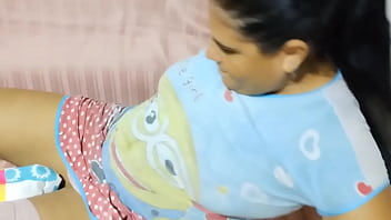 sexy chubby seduces her paramedic to fuck her with his big cock and leave her covered in cum