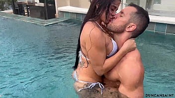 Hot sex in the sauna