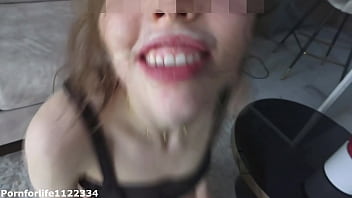 Deepthroat sloppy cock sucking with cum in mouth and throatfuck compilation whole year 2023