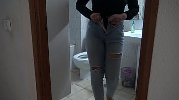 I seen my step mothers pussy and got caught taking out my big cock while masturbating !!!